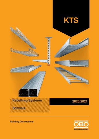 Kabeltrag-Systeme Schweiz 2020/2021
