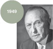 1949 - Konrad Adenauer wird erster Bundeskanzler 