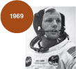 1969 - Neil Armstrong als erster Mensch auf dem Mond 