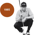 1985 - Bernhard Langer gewinnt als erster Deutscher das Masters-Golfturnier 
