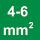 Nennquerschnitt 4-6 mm²