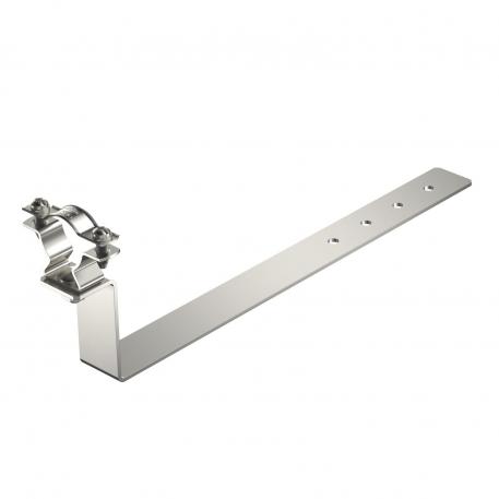 Porte-conducteur inox pour toit en pente 280 | 55 | 23