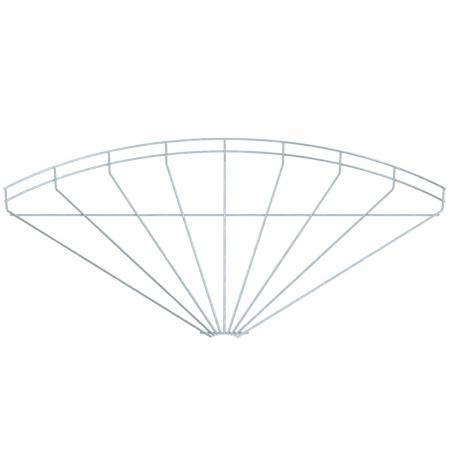 Coude à 90° pour chemin de câbles treillis FT 600 | 4,8 | non