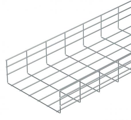 Passerella grigliata GR 105, plastificata, grigio chiaro, senza alogeni