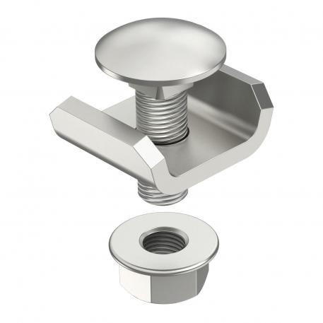 Morsetto per giunzione A2 28 | 30 |  | Acciaio INOX 1.4301 | non trattato, ulteriore trattamento | 24x28x30