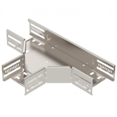 T-Stück 60/100 A4 100 | Edelstahl, rostfrei 1.4571 | blank, nachbehandelt
