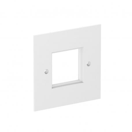 Plaque de support d'appareillage VH, pour appareillages encastrés, Modul 45, simple