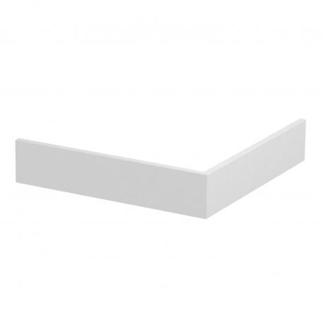 Couvercle pour angle extérieur, lisse 76,5 | blanc pur; RAL 9010