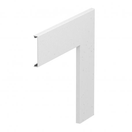 Couvercle pour angle plat, lisse 76,5