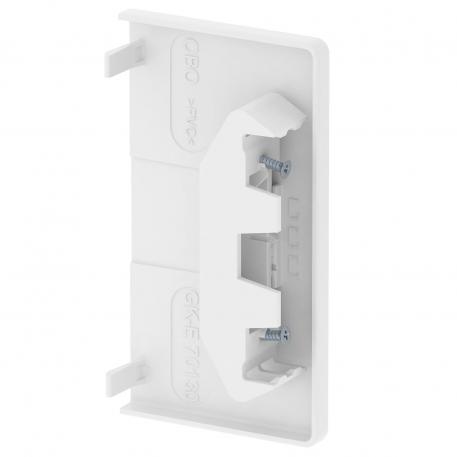 Elemento terminale, per canale incasso apparecchi Rapid 80 tipo GKH-70130  |  |  |  | bianco; RAL 9010