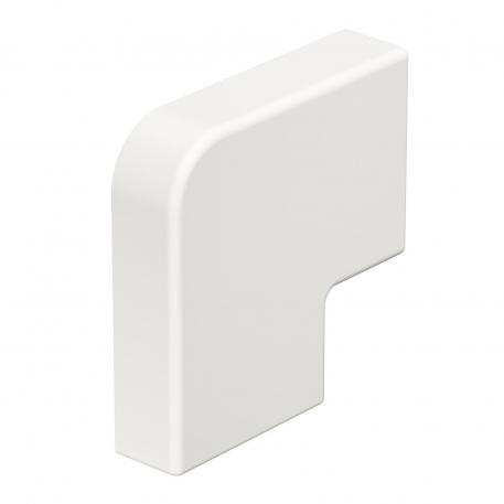 Angle plat pour goulotte de type WDK 10030  | 30 | blanc pur; RAL 9010