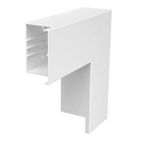 Curva piana, per canale di tipo WDK 100130  |  | bianco; RAL 9010