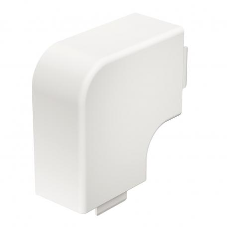 Angle plat, pour goulottes de type WDKH 40060  | 60 | blanc pur; RAL 9010