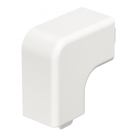 Angle plat pour goulotte de type WDK 20020  | 20 | blanc pur; RAL 9010