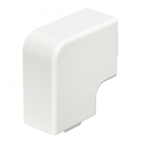 Angle plat pour goulotte de type WDK 25040  | 40 | blanc pur; RAL 9010