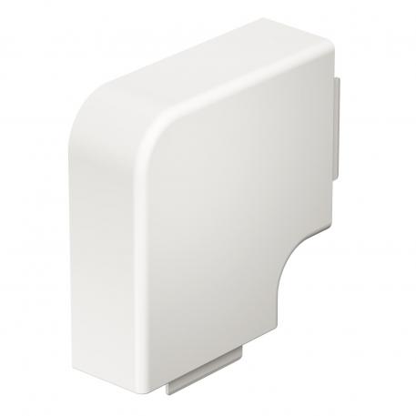 Angle plat pour goulotte de type WDK 40090  | 90 | blanc pur; RAL 9010