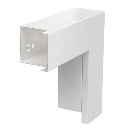 Angle plat pour goulotte type LKM 60060 64 | 140 |  | blanc pur; RAL 9010