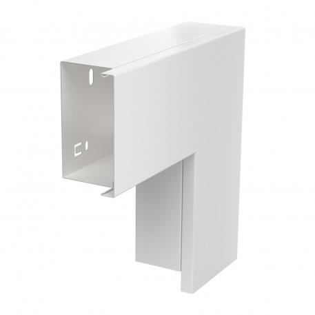 Angle plat, pour goulotte type LKM 60100 64 | 140 |  | blanc pur; RAL 9010