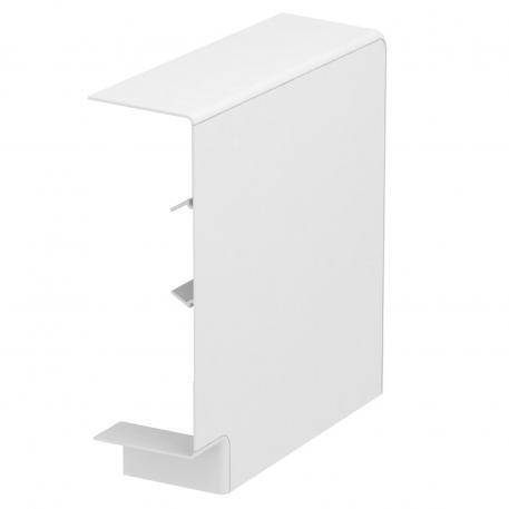 Angle plat, pour goulotte d'appareillage Rapid 80, type 70210 218 | 73 | blanc pur; RAL 9010