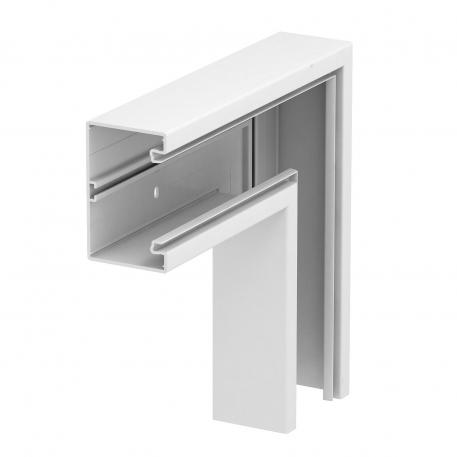 Angle plat, pour goulotte d'appareillage Rapid 80, type GK-70110 110 | 70 | blanc pur; RAL 9010