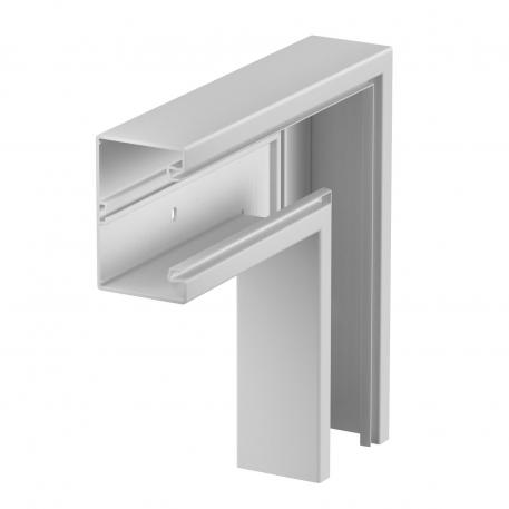 Angle plat, pour goulotte d'appareillage Rapid 80, type GK-70110 110 | 70 | gris clair; RAL 7035