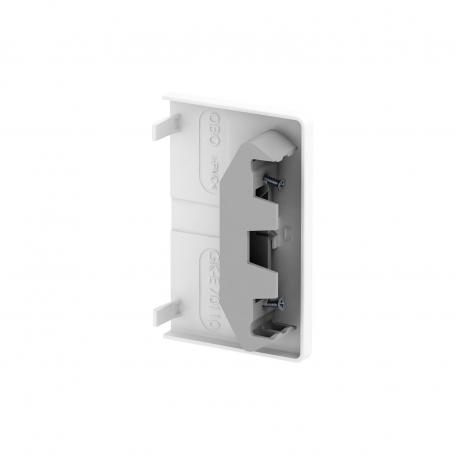 Elemento terminale, per canale incasso apparecchi Rapid 80 tipo 70110  |  |  |  | bianco alluminio; RAL 9006