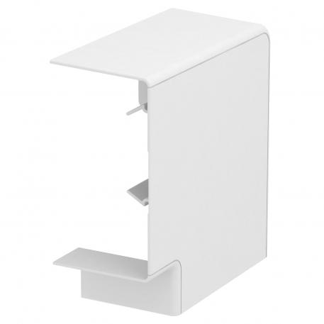 Angle plat, pour goulotte d'appareillage Rapid 80, type GK-70130 138 | 73 | blanc pur; RAL 9010