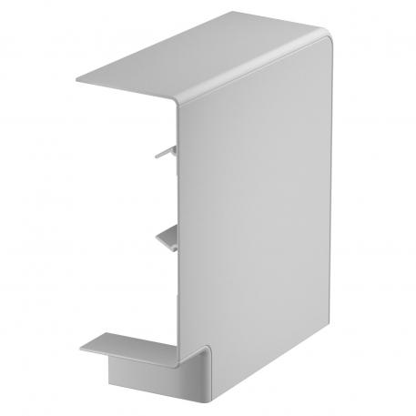 Angle plat, pour goulotte d'appareillage Rapid 80, type GK-70170 178 | 73 | gris clair; RAL 7035