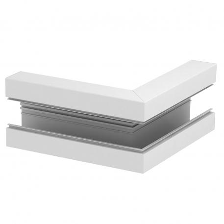 Angle extérieur, symétrique, pour goulotte d'appareillage Rapid 80, type GA-S90130 blanc pur; RAL 9010