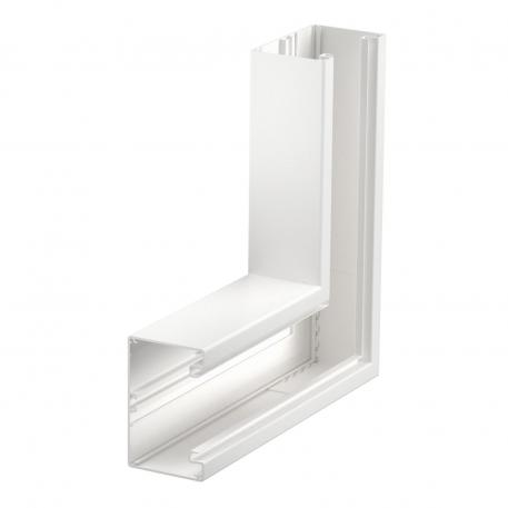 Curva piana, simmetrica, per canale incasso apparecchi Rapid 80 tipo GA-S70110 110 | 70 | bianco; RAL 9010