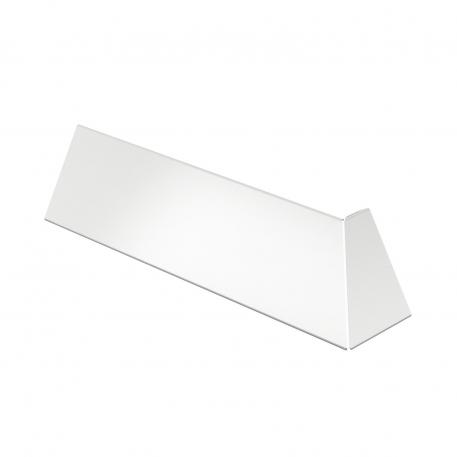 Couvercle pour angle extérieur en tôle d'acier 76,5 | blanc pur; RAL 9010