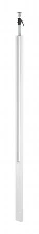 Colonne de distribution, type ISST70140 3000 | serrer | aluminium | blanc pur; RAL 9010 | 