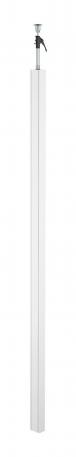 Colonne de distribution, type ISS70110 3000 | serrer | aluminium | blanc pur; RAL 9010 | 