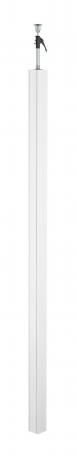 Colonne de distribution, type ISS140110 3000 | serrer | aluminium | blanc pur; RAL 9010 | 